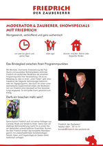Friedrich der Zauberer - Moderation / Spezials